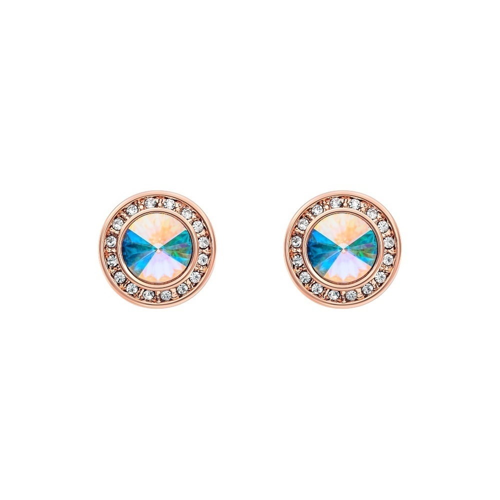 Crystal Stud Earrings made with Swarovski – 15mm